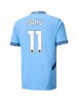 Manchester City Jeremy Doku #11 Heimtrikot 2024-25 Kurzarm